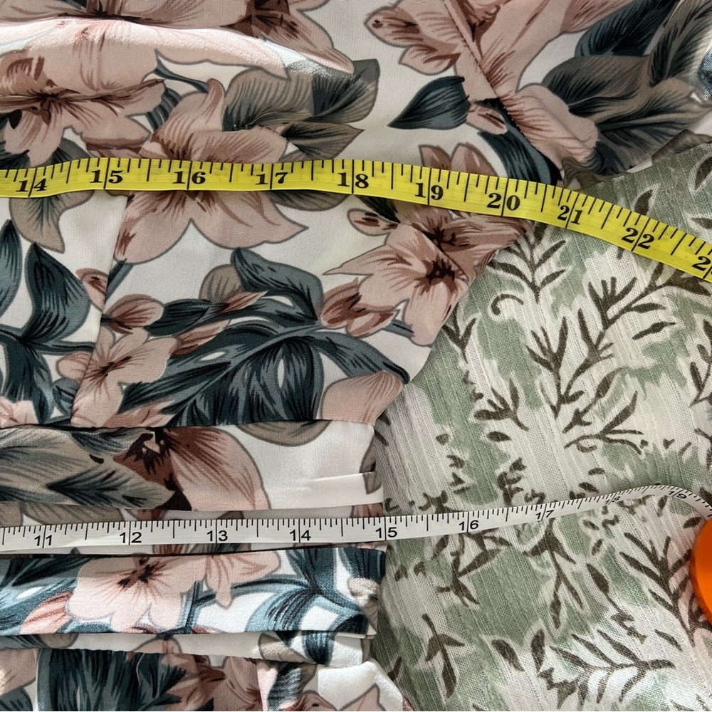 Floral Cottagecore Long Sleeve Dress, Shein, Size M - Picture 8 of 9
